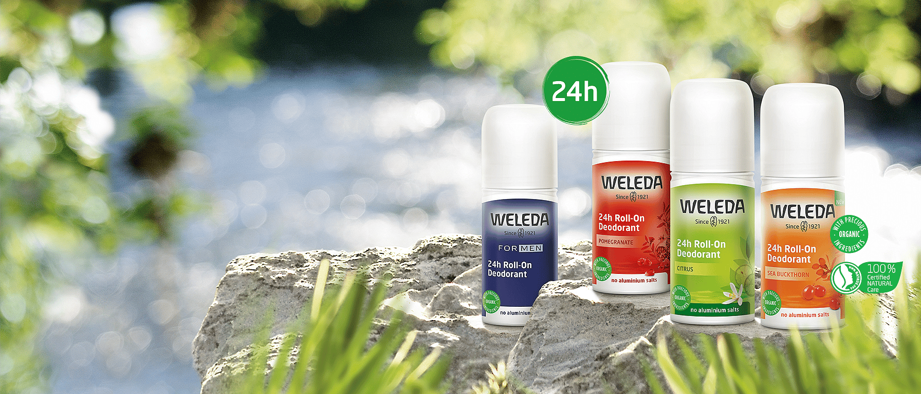 deodorants in nature